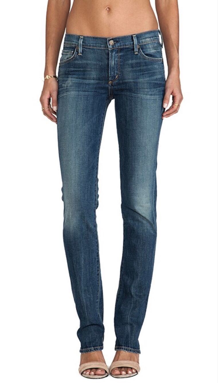 Citizens of Humanity Ava Low Rise Straight Leg Jeans Womens Size 27